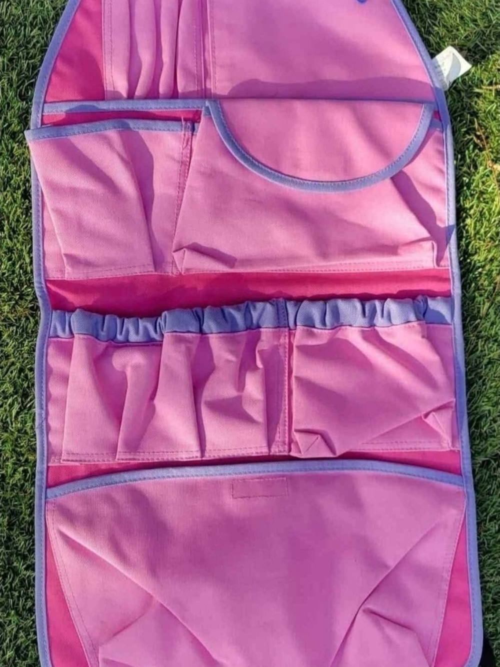 Pink Travel Organizer Pouch
